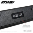 Load image into Gallery viewer, Westin 2020 Jeep Gladiator Outlaw Nerf Step Bars - Textured Black - Installation View