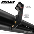 Load image into Gallery viewer, Westin 2020 Jeep Gladiator Outlaw Nerf Step Bars - Textured Black - Additional View 7