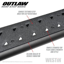 Load image into Gallery viewer, Westin 2020 Jeep Gladiator Outlaw Nerf Step Bars - Textured Black - Additional View 8