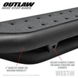 Load image into Gallery viewer, Westin 2020 Jeep Gladiator Outlaw Nerf Step Bars - Textured Black - Additional View 9