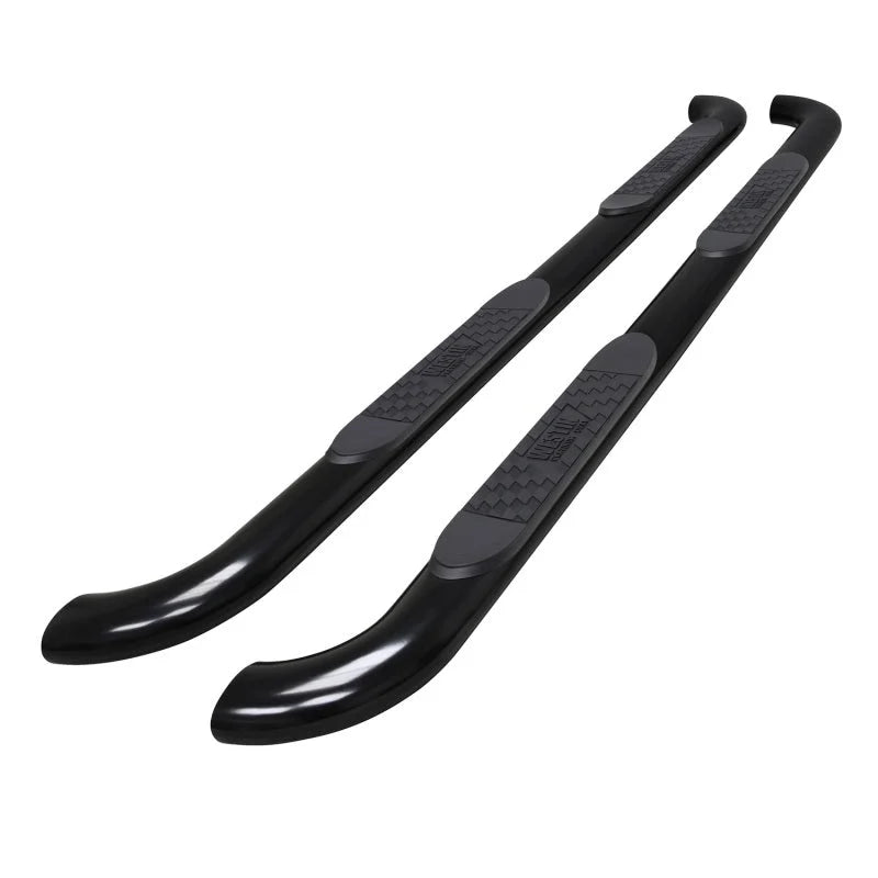 Westin 2020 Jeep Gladiator Platinum 4 Oval Nerf Step Bars - Black - Main Product View