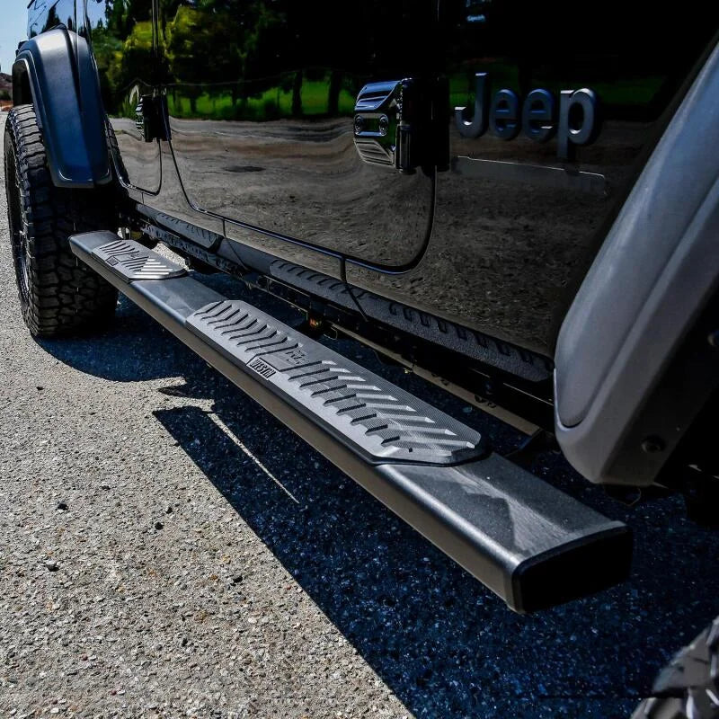 Westin 2020 Jeep Gladiator R5 Nerf Step Bars - Black - Additional View 6