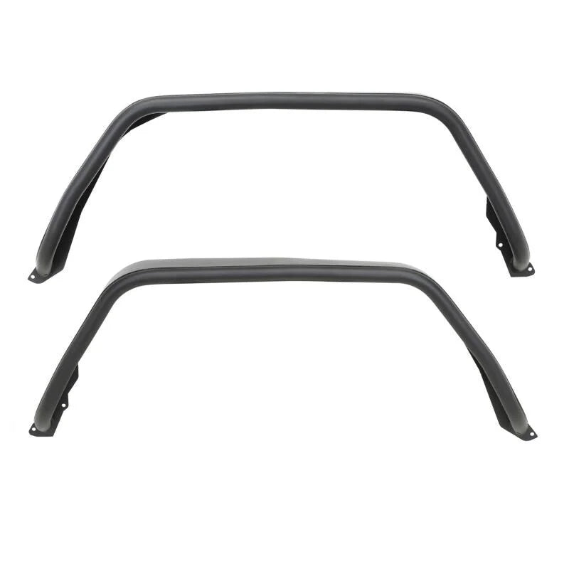 Westin 2020 Jeep Gladiator Tube Fenders - Rear - Textured Black - Main Product View