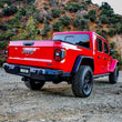 Load image into Gallery viewer, Westin 2020 Jeep Gladiator w/Sensors WJ2 Rear Bumper w/Sensor - Textured Black - Side View