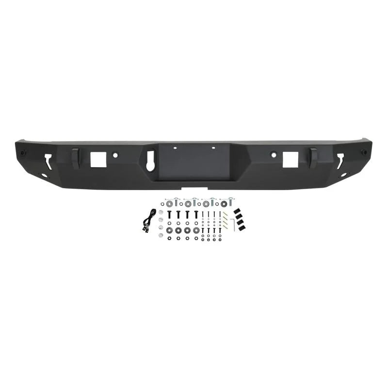 Westin 2020 Jeep Gladiator w/Sensors WJ2 Rear Bumper w/Sensor - Textured Black - Additional View 7