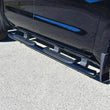 Load image into Gallery viewer, Westin 2022 Nissan Frontier Crew Cab PRO TRAXX 4 Oval Nerf Step Bars - Black - Side View