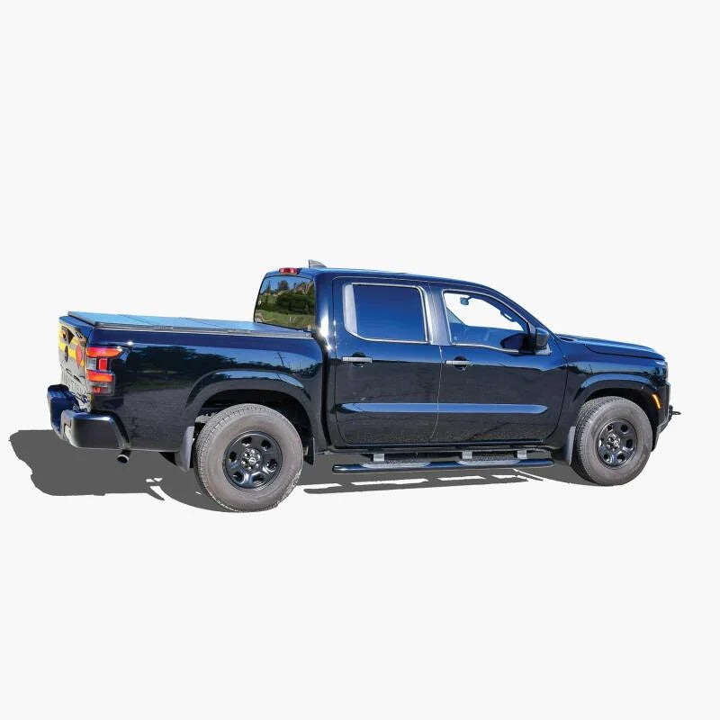 Westin 2022 Nissan Frontier Crew Cab PRO TRAXX 4 Oval Nerf Step Bars - Black - Additional View 5