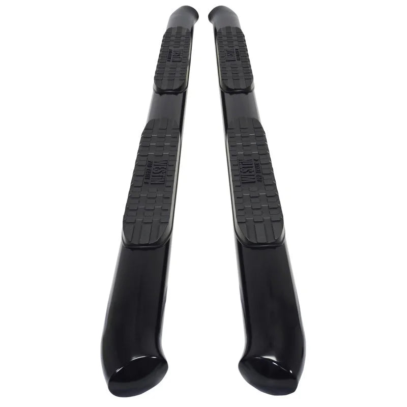 Westin 2022 Nissan Frontier Crew Cab PRO TRAXX 4 Oval Nerf Step Bars - Black - Additional View 7