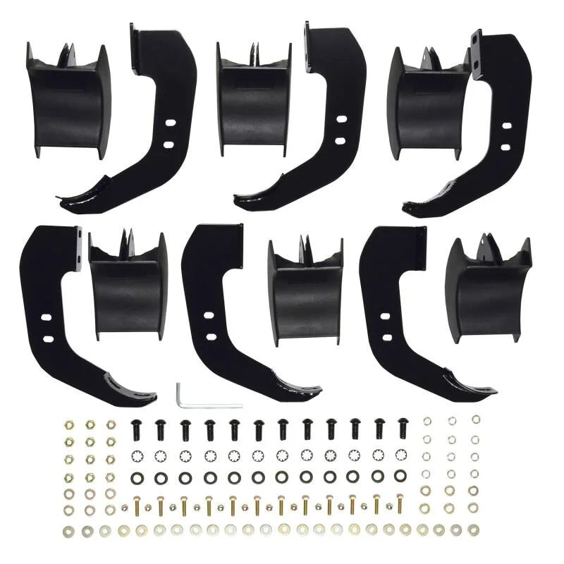 Westin 2022 Nissan Frontier Crew Cab PRO TRAXX 4 Oval Nerf Step Bars - SS - Back View
