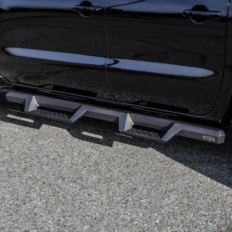 Westin 2022 Nissan Frontier Crew Cab Pickup HDX Drop Nerf Step Bars - Textured Black - Side View
