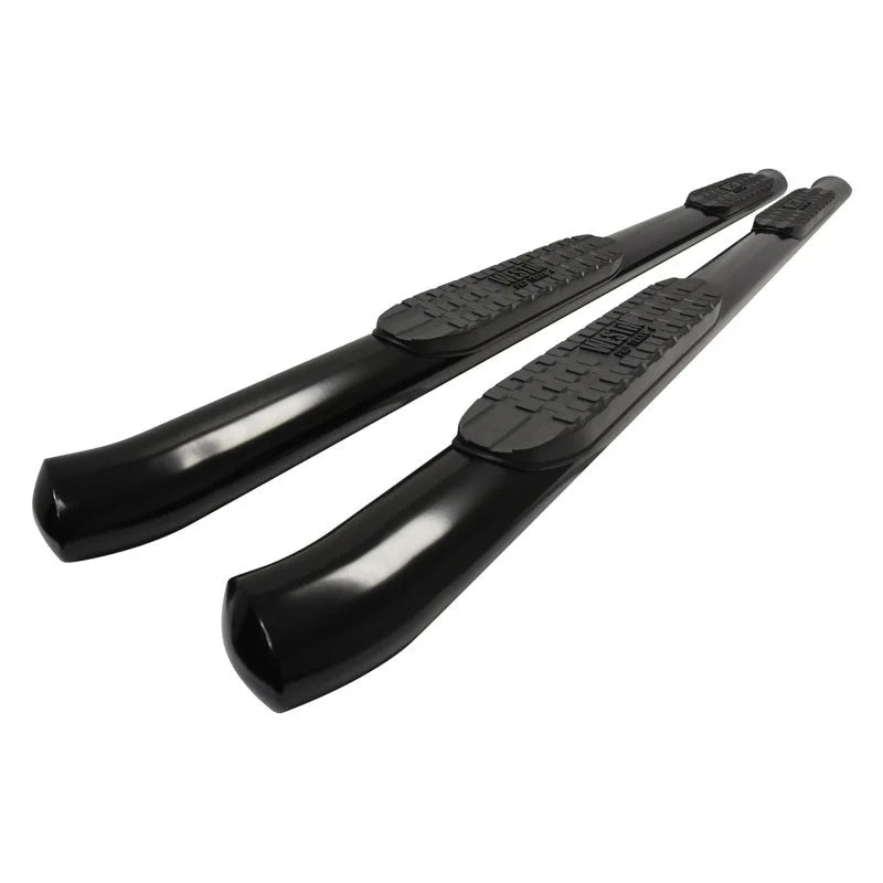 Westin 2022 Toyota Tundra CrewMax PRO TRAXX 4 Oval Nerf Step Bars - Black - Main Product View