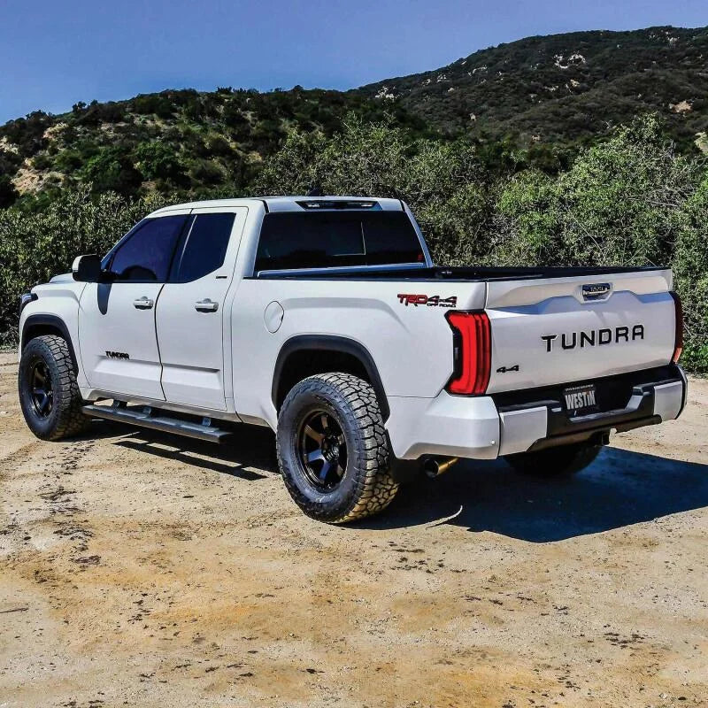 Westin 2022 Toyota Tundra Dbl Cab & Crew Max R5 Nerf Step Bars - Textured Black - Additional View 7