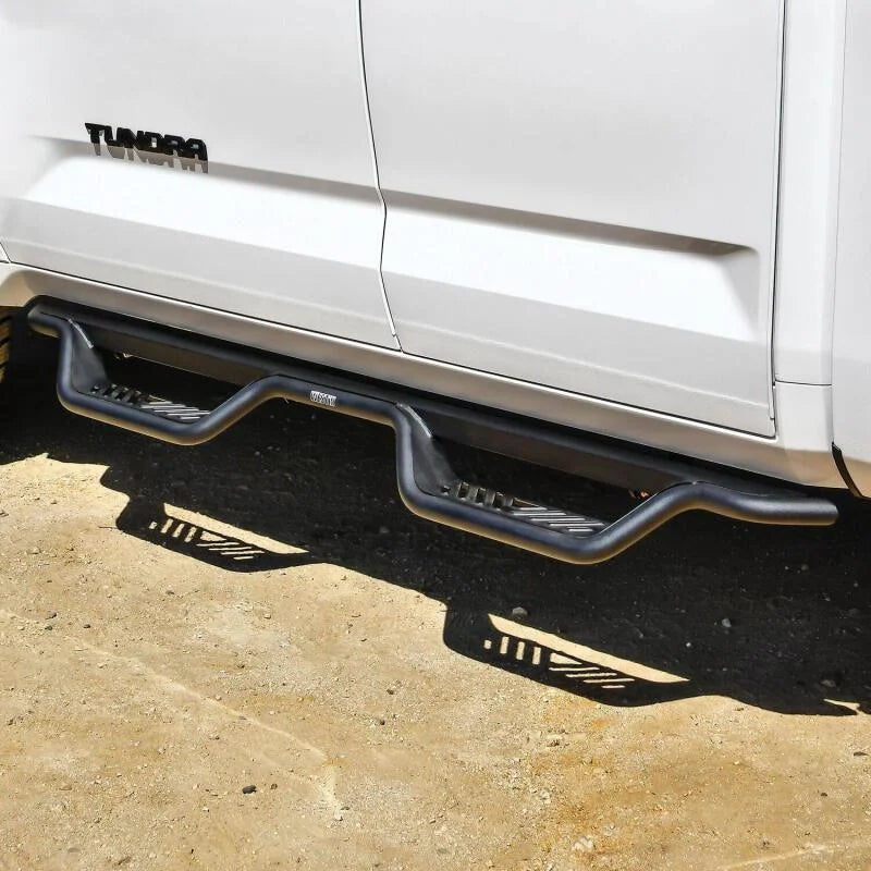 Westin 2022+ Toyota Tundra Double Cab Outlaw Nerf Step Bars - Installation View