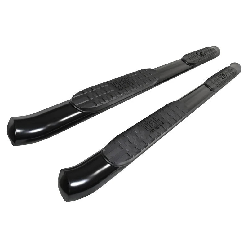 Westin 2022 Toyota Tundra Double Cab PRO TRAXX 4 Oval Nerf Step Bars - Black - Main Product View