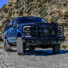 Load image into Gallery viewer, Westin 2023+ Ford F250/F350 HDX Bandit Front Bumper - Textured Black - Back View