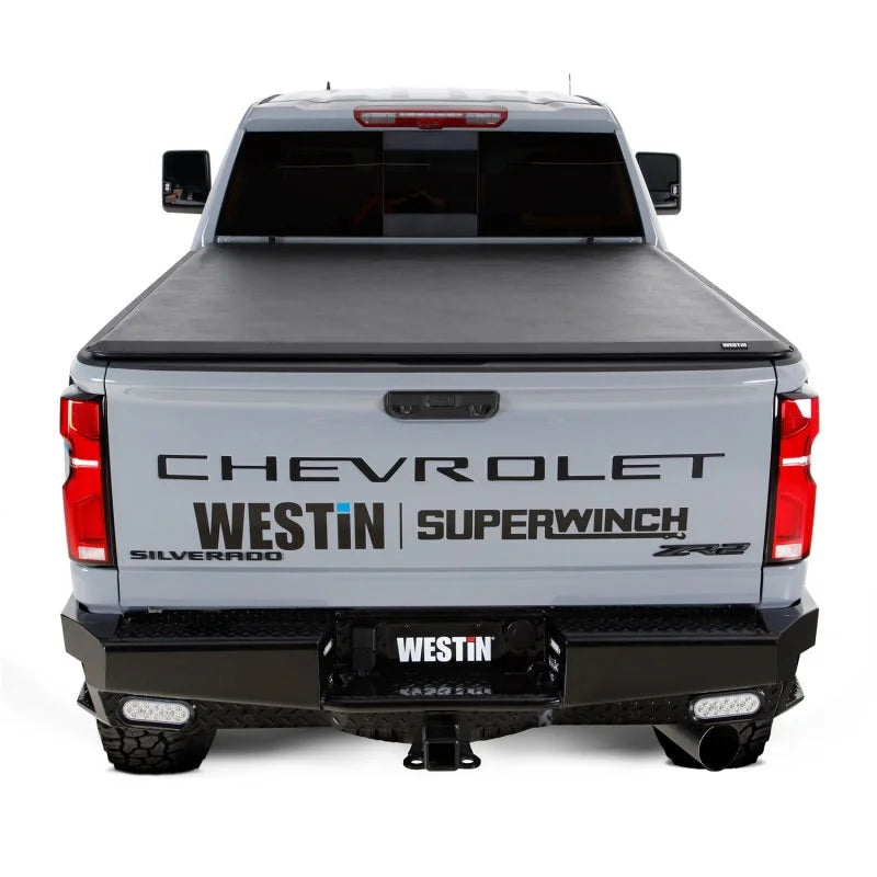Westin 2024 Chevrolet Silverado 2500HD Soft Roll Tonneau Cover - Black - Additional View 8