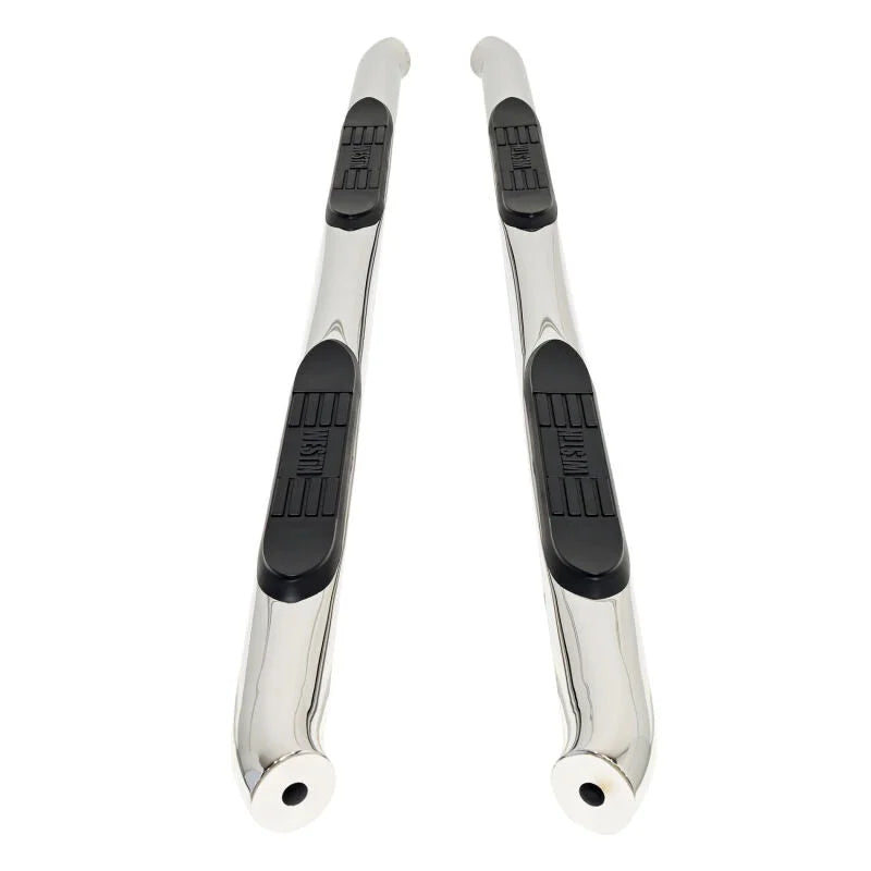 Westin 2024 Tacoma Double Cab E-Series 3 Nerf Step Bars - Stainless Steel - Main Product View