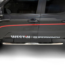 Load image into Gallery viewer, Westin 2024 Tacoma Double Cab E-Series 3 Nerf Step Bars - Stainless Steel - Additional View 9