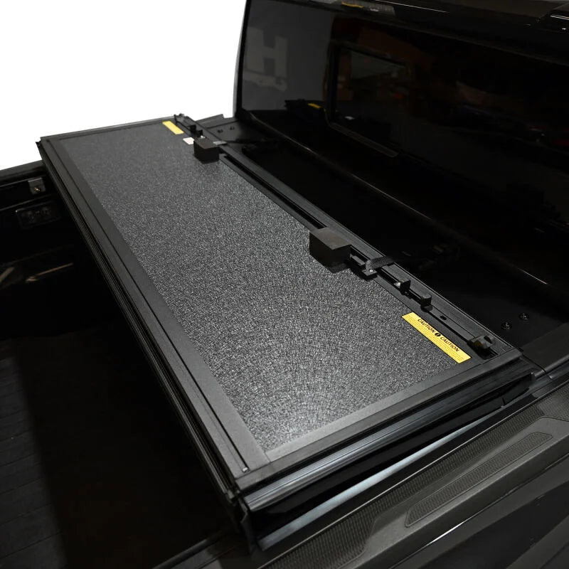 Westin 2024 Toyota Tacoma 2WD/4WD 5ft. Bed Hard Tri-Fold Tonneau Cover - Black - Additional View 13