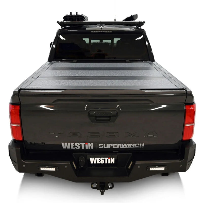 Westin 2024 Toyota Tacoma 2WD/4WD 5ft. Bed Hard Tri-Fold Tonneau Cover - Black - Additional View 15