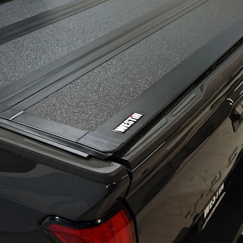 Westin 2024 Toyota Tacoma 2WD/4WD 5ft. Bed Hard Tri-Fold Tonneau Cover - Black - Additional View 16
