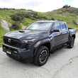 Load image into Gallery viewer, Westin 2024 Toyota Tacoma Access/Double Cab Running Board Mount Kit - Side View