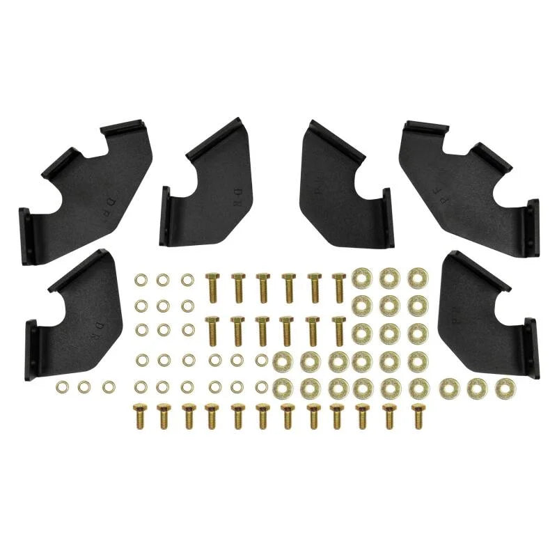 Westin 2024 Toyota Tacoma Double Cab HDX Stainless Drop Nerf Step Bars - Textured Black - Installation View