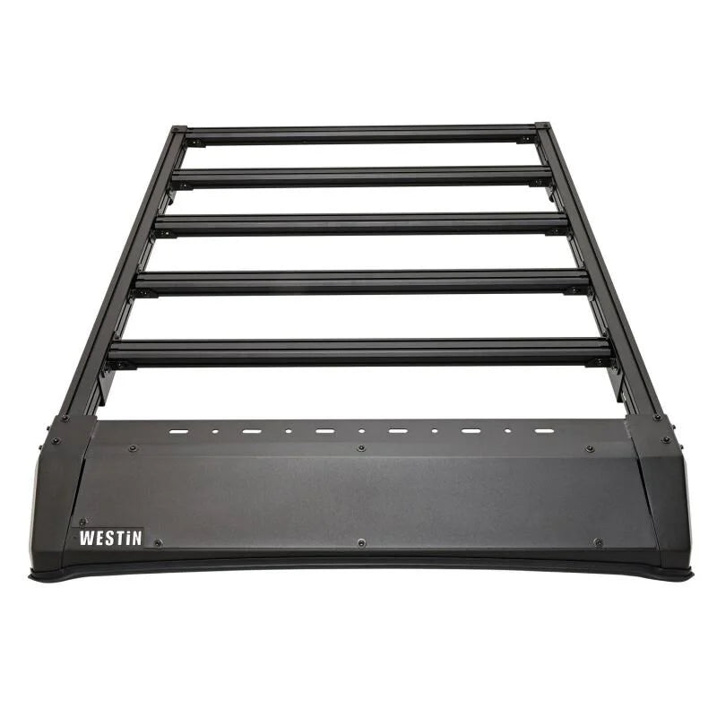 Westin 2024 Toyota Tacoma Double Cab Mesa Roof Rack - Textured Black - Main Product View