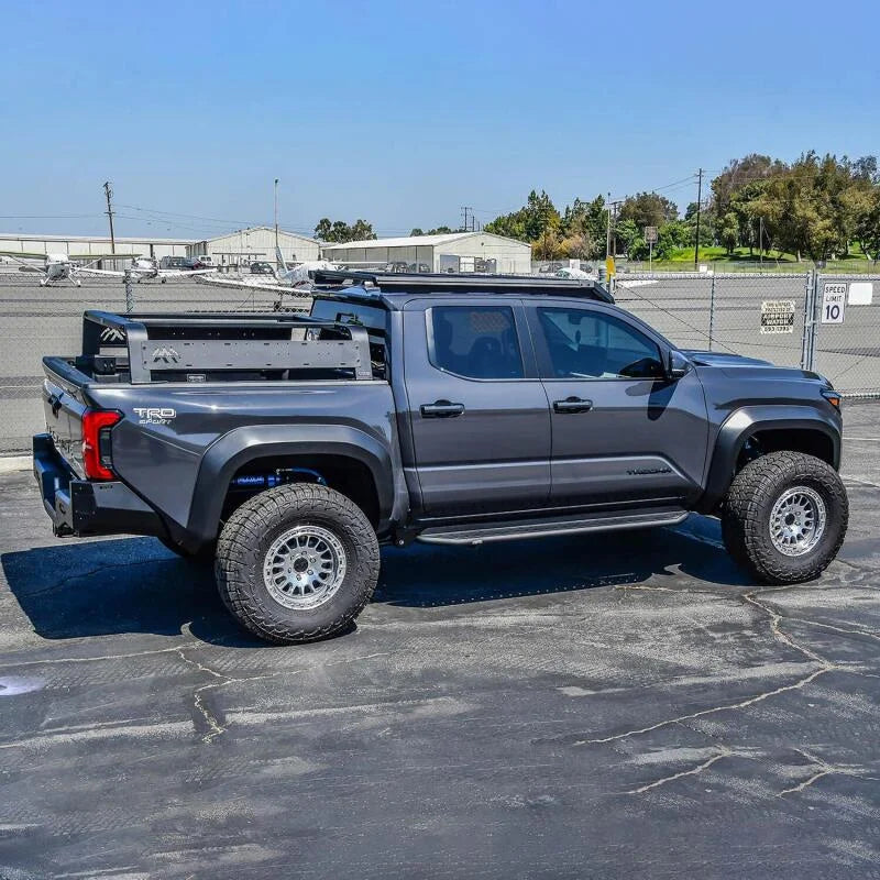 Westin 2024 Toyota Tacoma Double Cab Outlaw Running Boards - Textured Black - Side View
