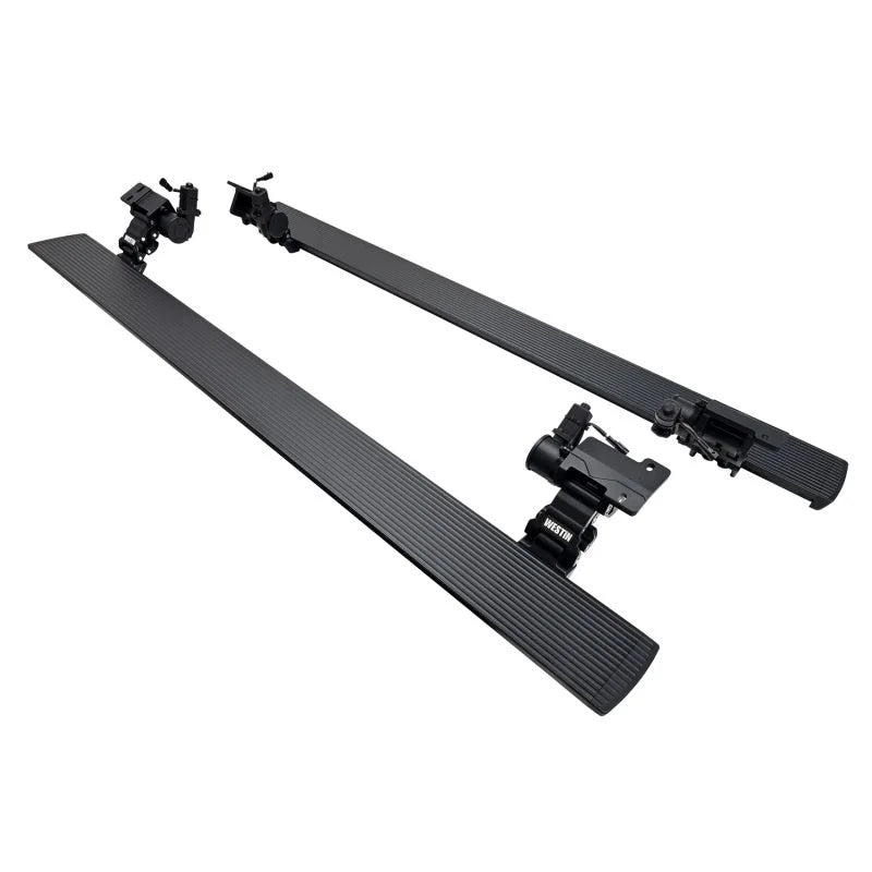 Westin 2024 Toyota Tacoma Double Cab Pro-E Electric Running Boards - Textured Black - Additional View 11