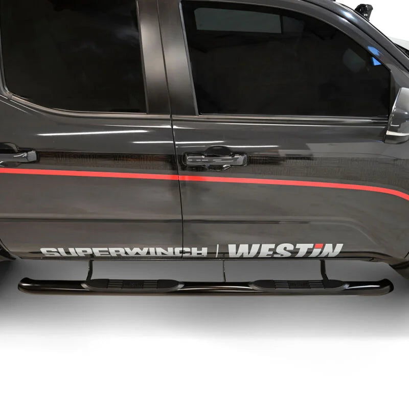 Westin 2024 Toyota Tacoma E-Series 3 Nerf Step Bars - Black - Additional View 10