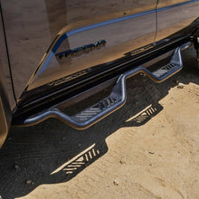 Load image into Gallery viewer, Westin 2024 Toyota Tacoma Outlaw Drop Nerf Step Bars - Textured Black - Main Product View