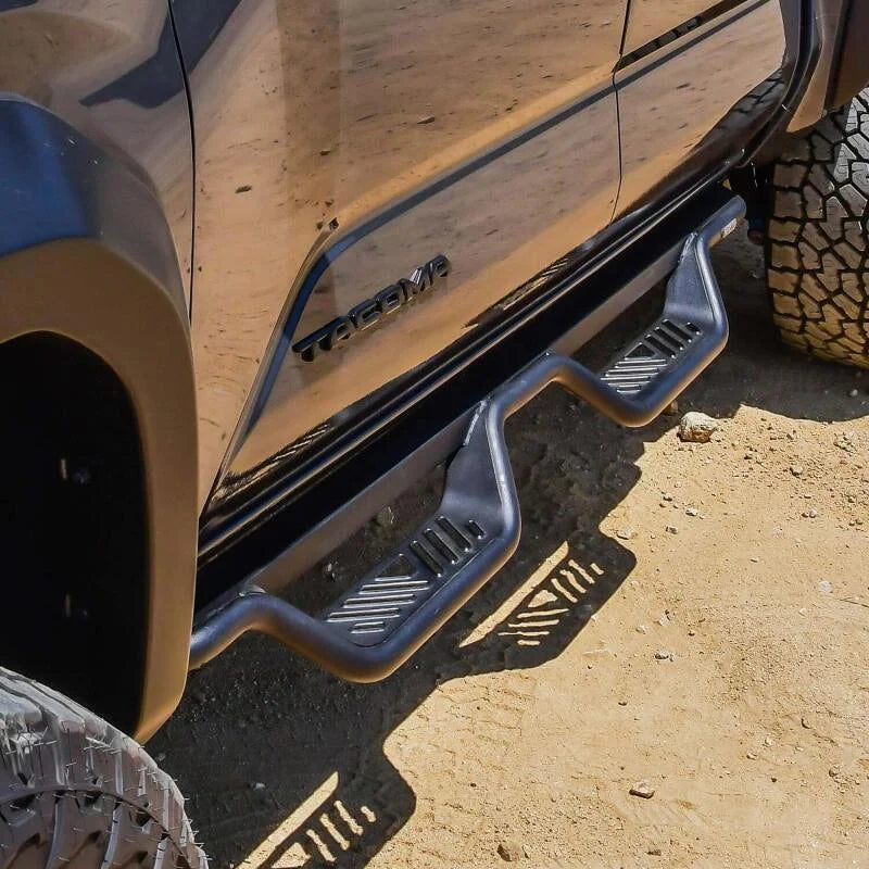 Westin 2024 Toyota Tacoma Outlaw Drop Nerf Step Bars - Textured Black - Additional View 7