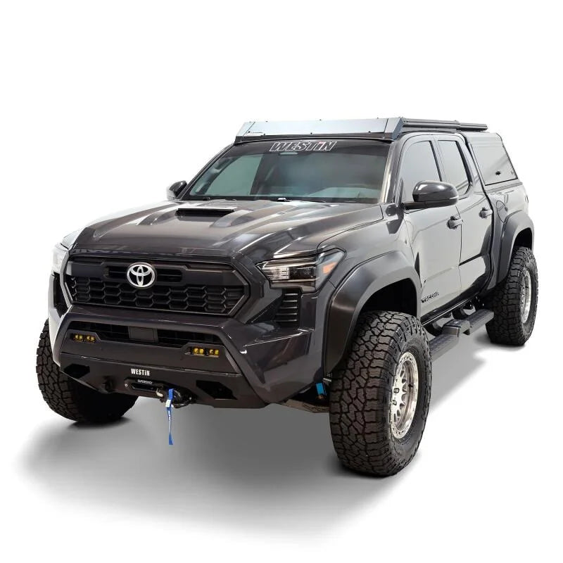 Westin 2024 Toyota Tacoma Pro-Series Mid Width Front Bumper - Textured Black - Main Product View
