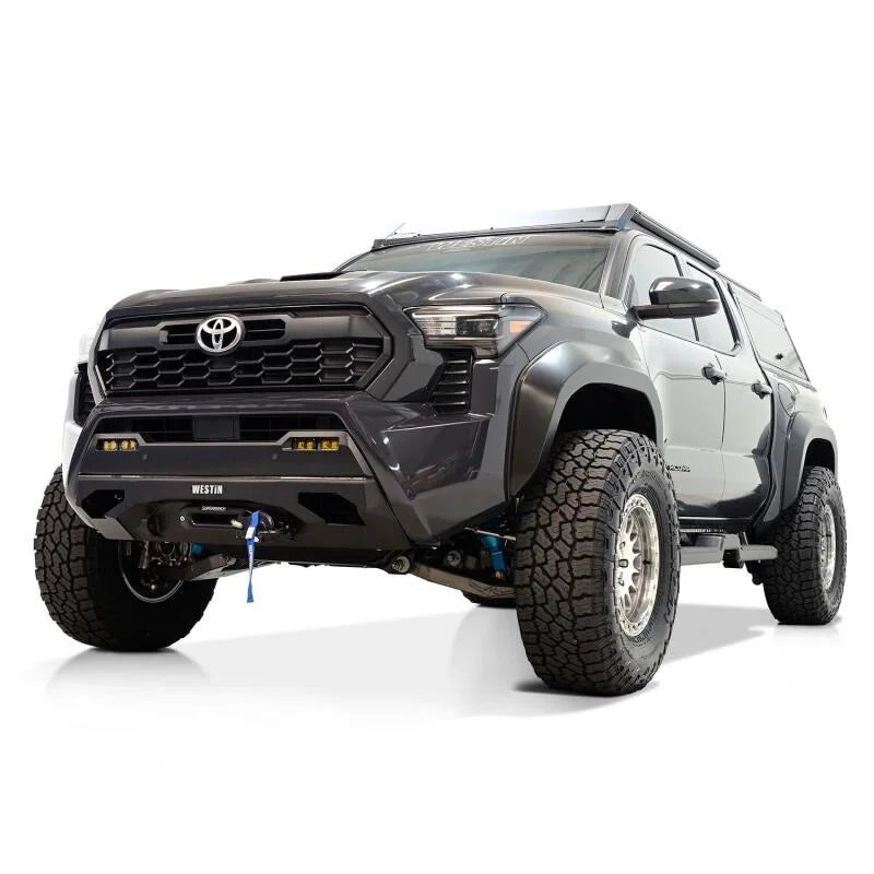 Westin 2024 Toyota Tacoma Pro-Series Mid Width Front Bumper - Textured Black - Additional View 7