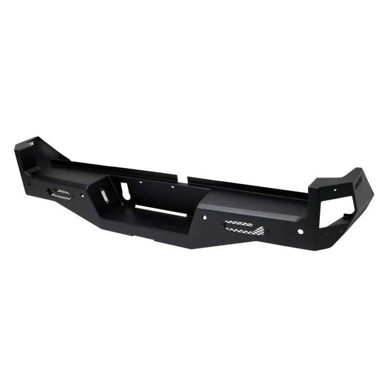 Westin 2024 Toyota Tacoma Pro-Series Rear Bumper - Textured Black - Side View