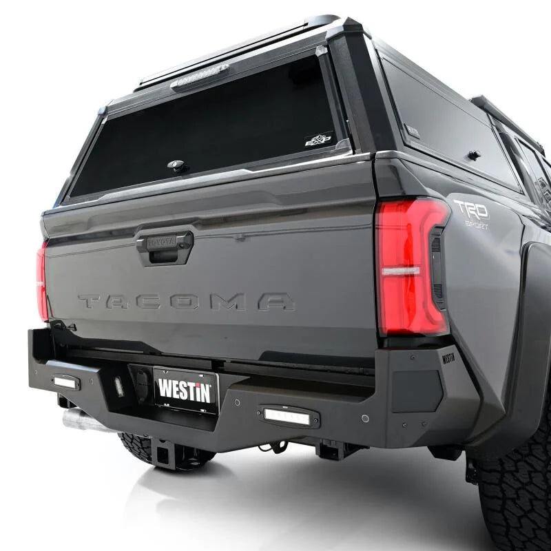 Westin 2024 Toyota Tacoma Pro-Series Rear Bumper - Textured Black - Additional View 7