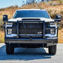 Load image into Gallery viewer, Westin 2025 Chevrolet Silverado 2500/3500 HDX Bandit Front Bumper - Installation View