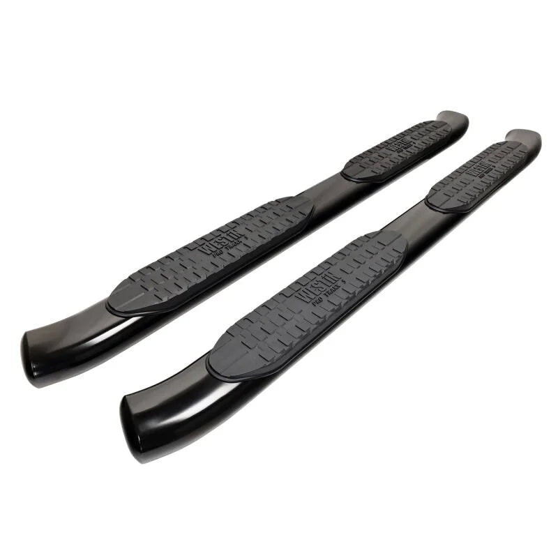 Westin 2025 Toyota 4Runner PRO TRAXX 5 Oval Nerf Step Bars - Semi-Gloss Black - Main Product View