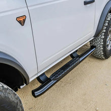 Load image into Gallery viewer, Westin 21-22 Ford Bronco (2-Door) PRO TRAXX 4 Oval Nerf Step Bars - Textured Black - Back View