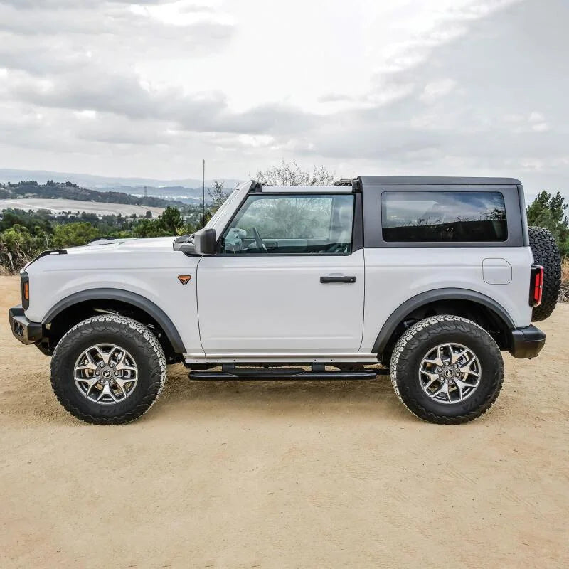 Westin 21-22 Ford Bronco (2-Door) PRO TRAXX 4 Oval Nerf Step Bars - Textured Black - Additional View 5