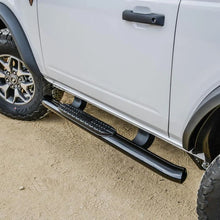 Load image into Gallery viewer, Westin 21-22 Ford Bronco (2-Door) PRO TRAXX 4 Oval Nerf Step Bars - Textured Black - Additional View 6