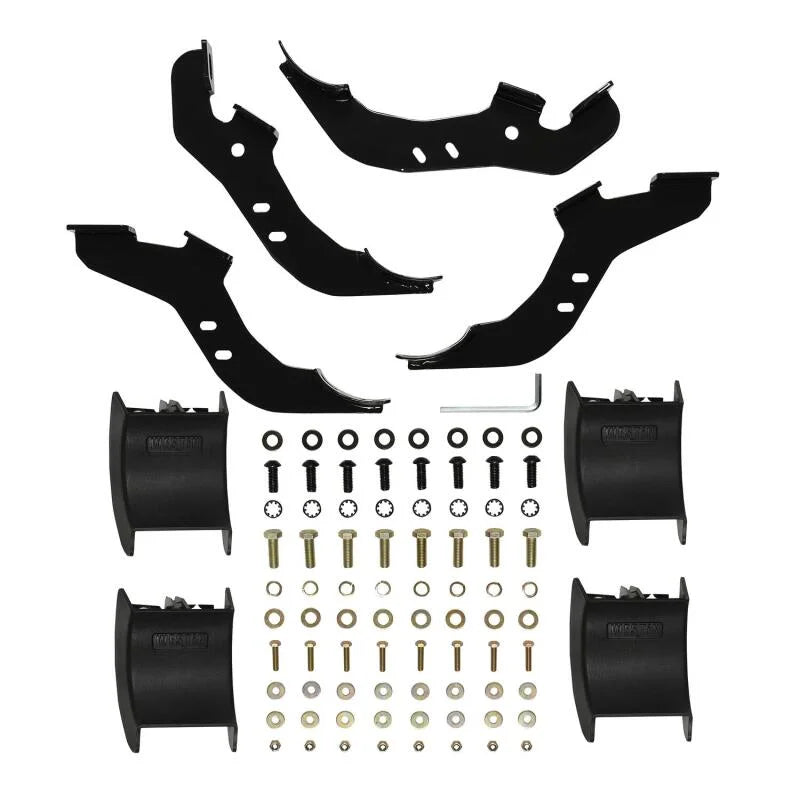 Westin 21-22 Ford Bronco (2-Door) PRO TRAXX 4 Oval Nerf Step Bars - Textured Black - Additional View 10
