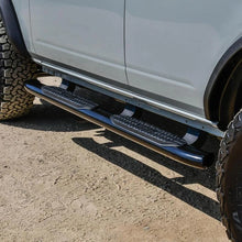 Load image into Gallery viewer, Westin 21-22 Ford Bronco (4-Door) PRO TRAXX 5 Oval Nerf Step Bars - Textured Black - Back View