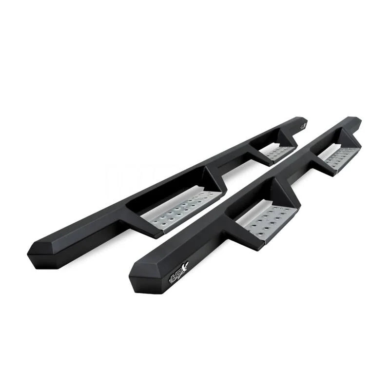 Westin 21-22 Ford Bronco 4DR HDX Stainless Drop Nerf Step Bars - Textured Black - Main Product View