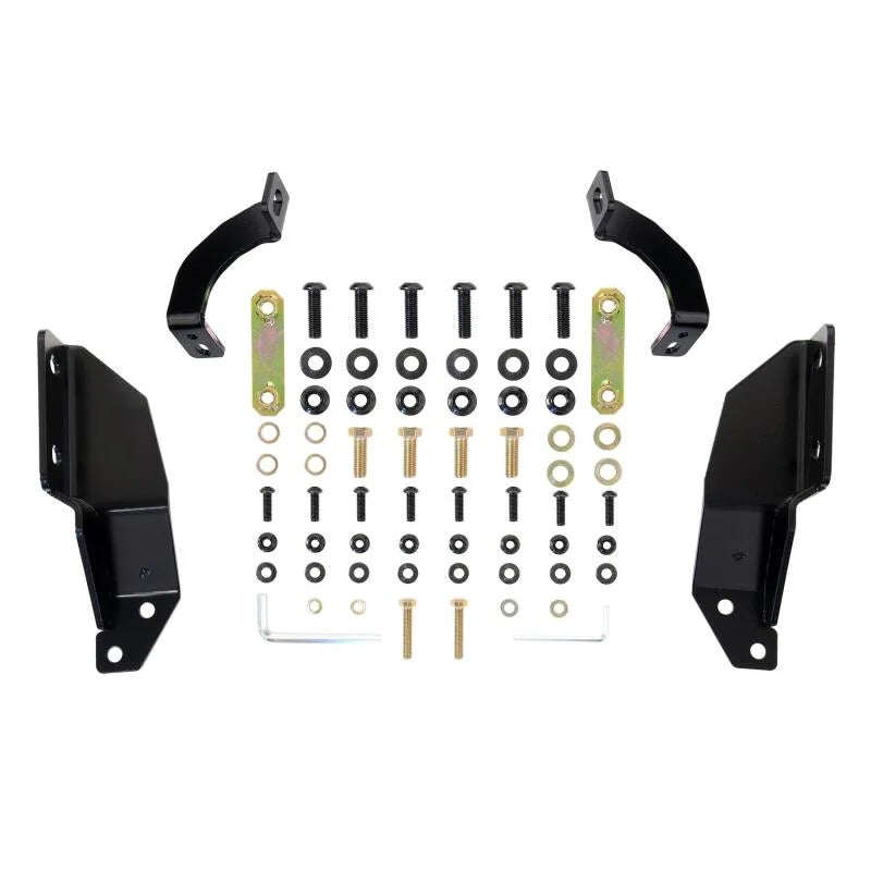 Westin 21-22 Ford F-150 HDX Modular Grille Guard - Black - Back View