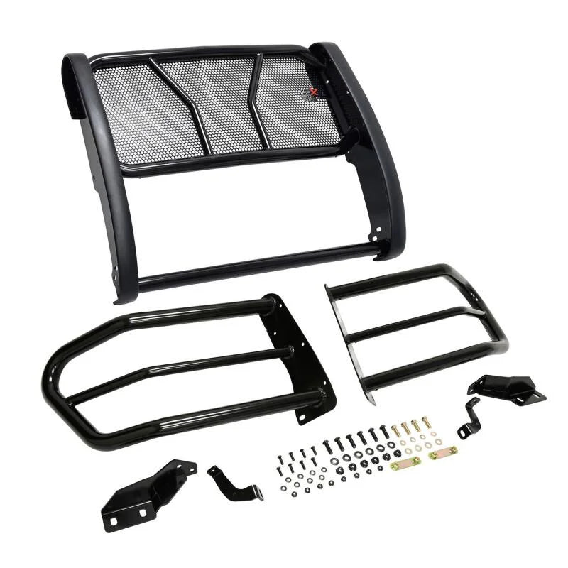 Westin 21-22 Ford F-150 HDX Modular Grille Guard - Black - Installation View