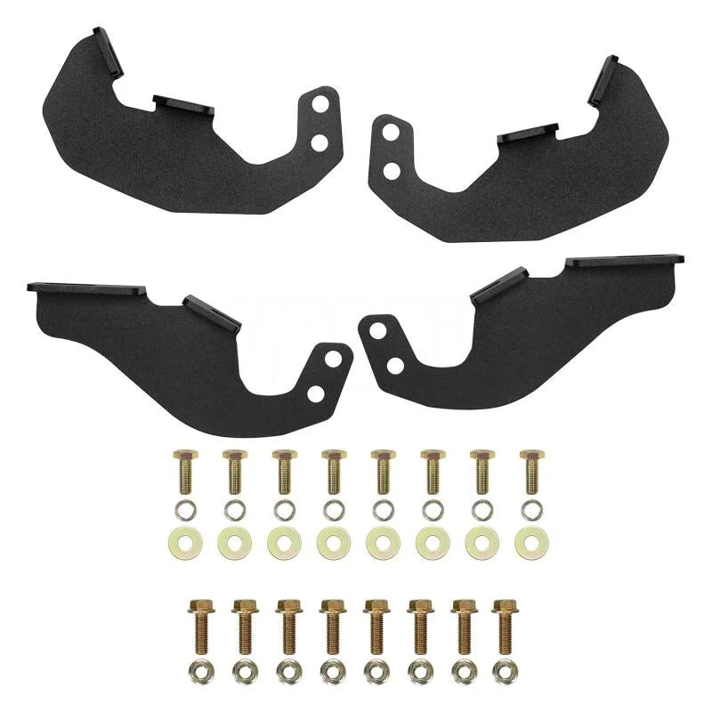Westin 21-23 Ford Bronco 2DR (Excl. Bronco Sport) Outlaw Drop Nerf Step Bars - Textured Black - Side View