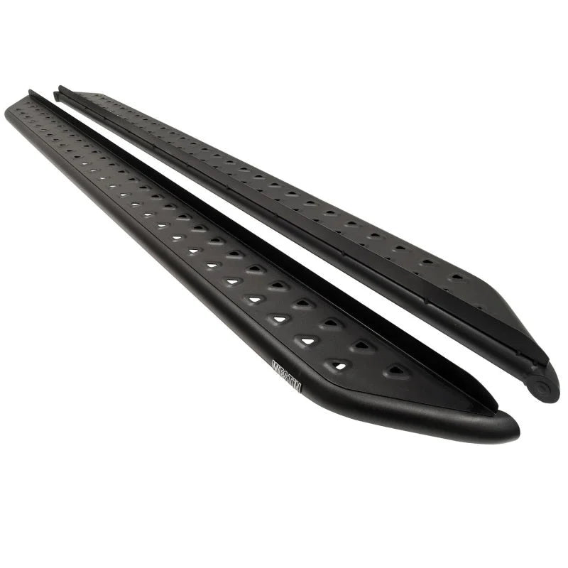 Westin 21-23 Ford Bronco 4DR (Excl. Bronco Sport) Outlaw Running Boards - Black - Installation View