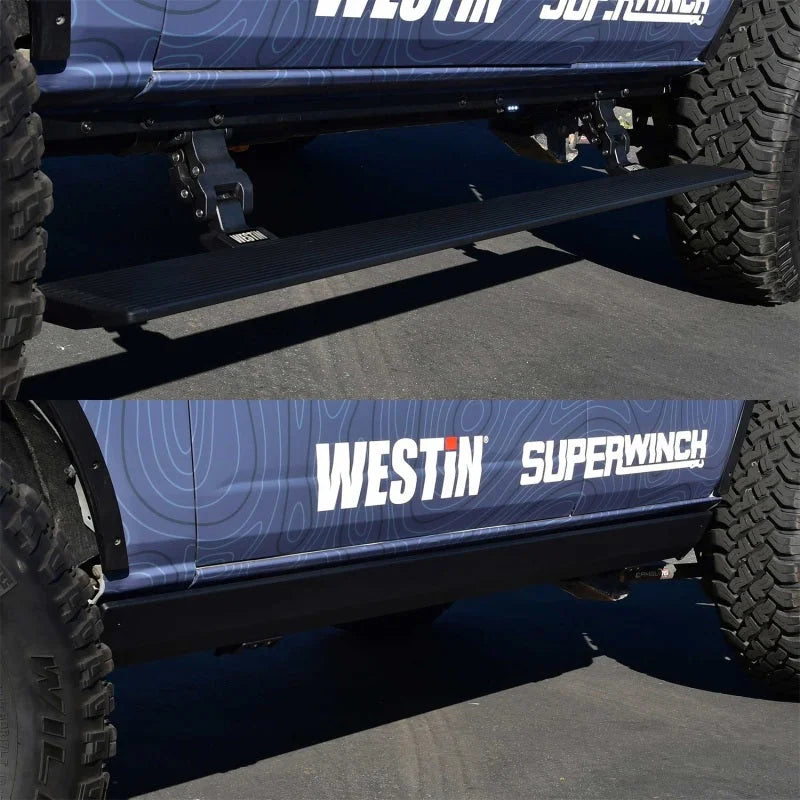 Westin 21-23 Ford Bronco 4dr (Excl. Bronco Sport) Pro-e Running Boards - Tex. Blk - Additional View 5
